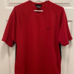 Nike | Shirts | Vintage Nike Sphere Mens Red Athletic Tshirt | Poshmark